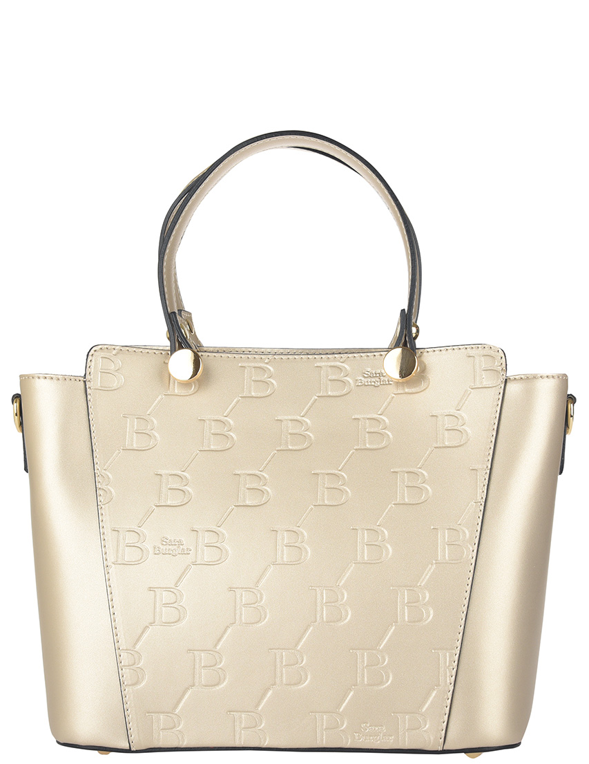 Женская сумка SARA BURGLAR 1527_platino_gold