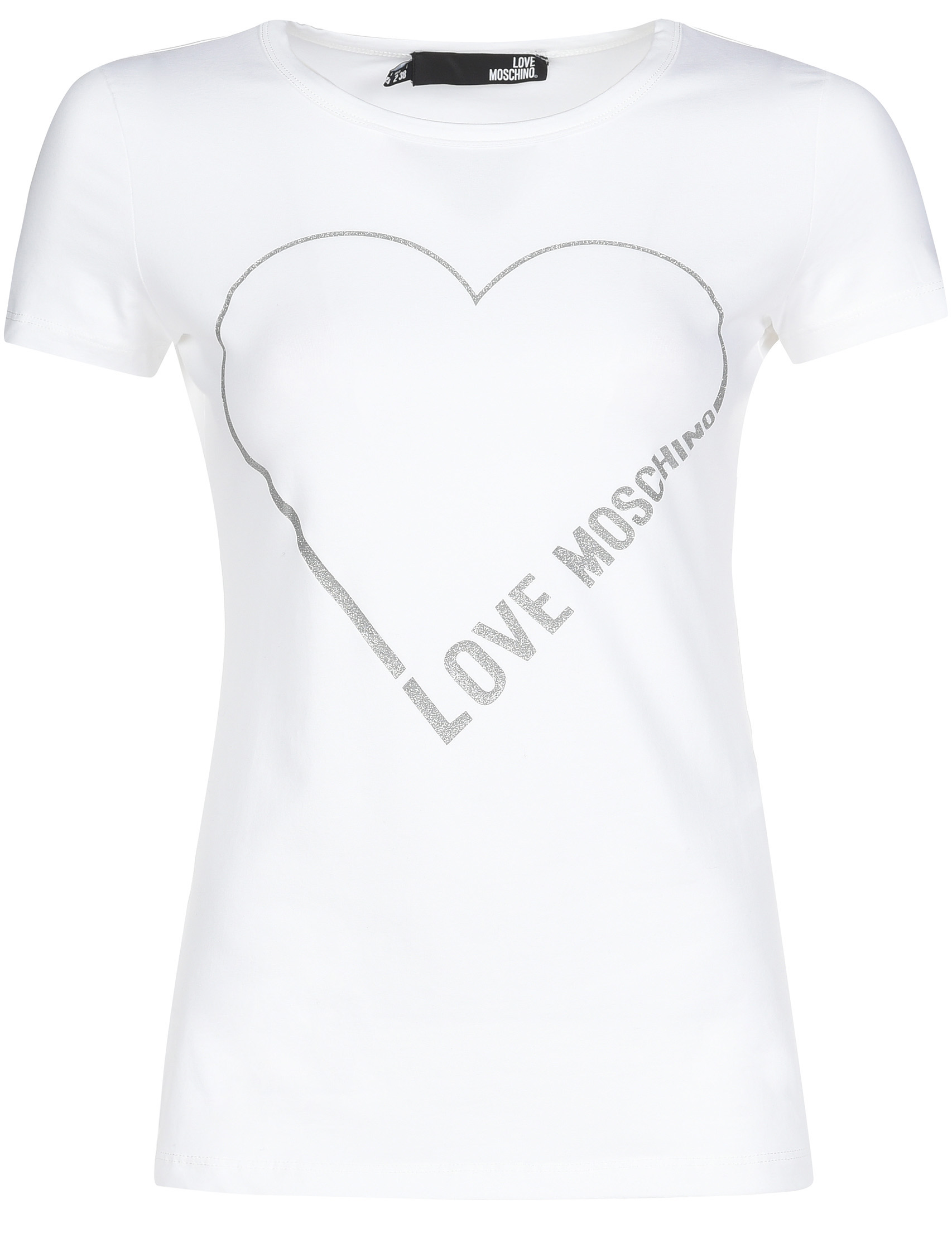 Женская футболка LOVE MOSCHINO W4F7339E2011A00_white