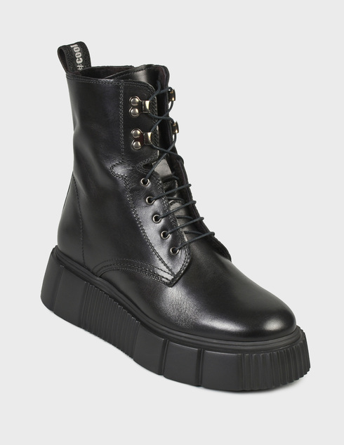 женские черные Ботинки Pertini 212W31285D1 - фото-2