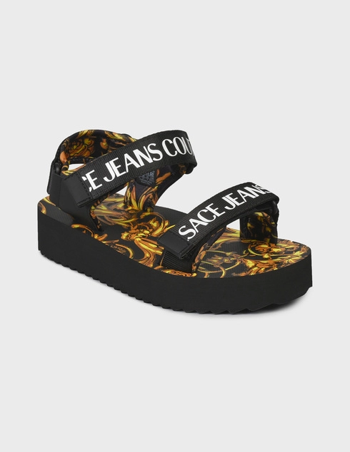 черные Босоножки Versace Jeans Couture AGR-72VA3SX4-G89