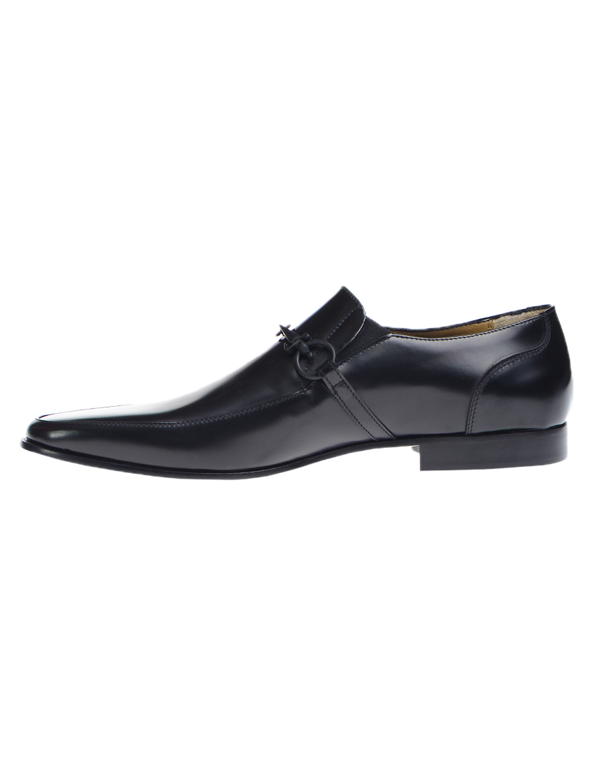 мужские черные Лоферы Cesare Paciotti 47736_black - фото-2