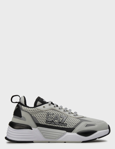 мужские серые текстильные Кроссовки Ea7 Emporio Armani 159-498_gray - фото-5