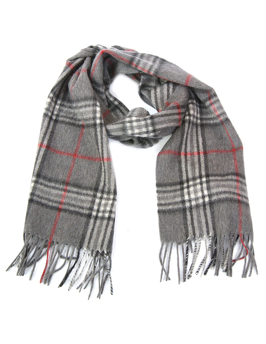 

Шарф, Серый