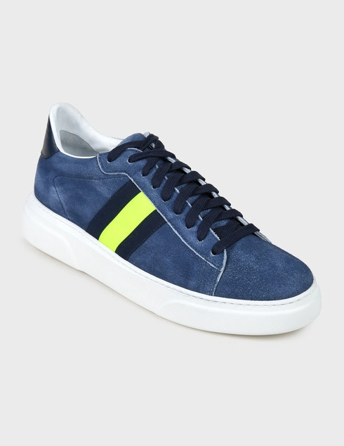 синие Кеды Stokton 758З-blu-denim-blue