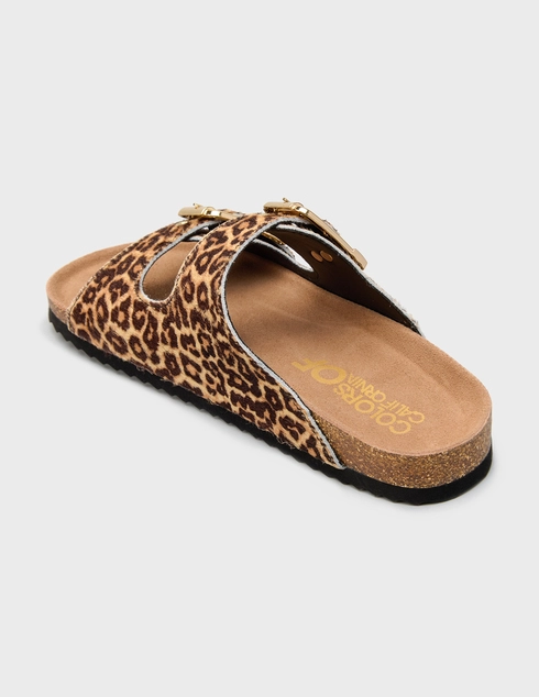 женские принт Шлепанцы Colors Of California 502-poni-leo_print - фото-2