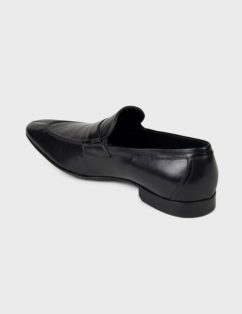 мужские черные Лоферы Gianfranco Butteri 46409-black - фото-2