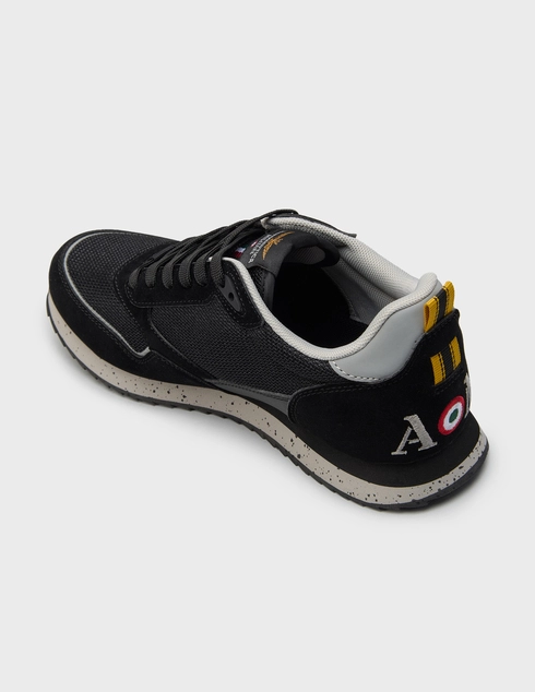 мужские черные Кроссовки Aeronautica Militare 261SC0288UCT03545-34300 - фото-2