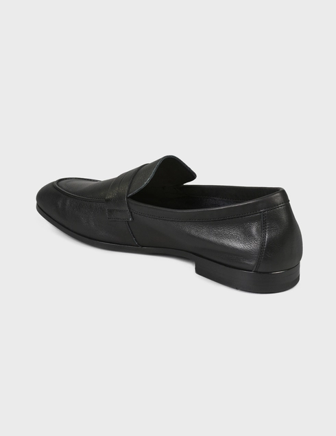 мужские черные Лоферы Frau 3475-black - фото-2