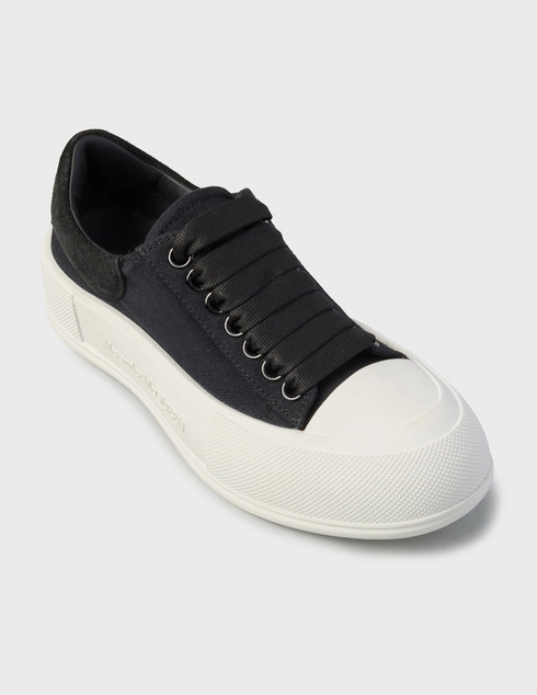 черные Кеды Alexander Mcqueen MCQ1007NER_black
