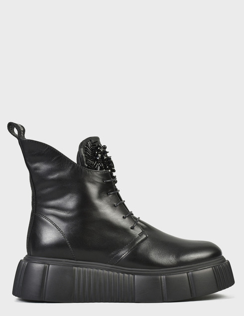 женские черные Ботинки Pertini 212W31382D1 - фото-7