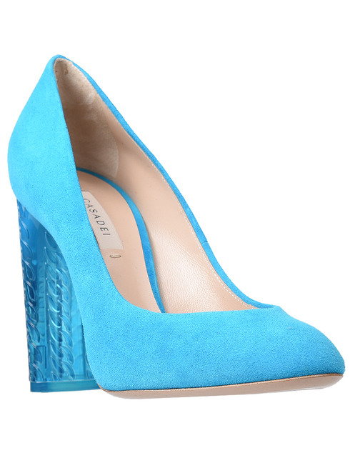 голубые Туфли Casadei 334-blue