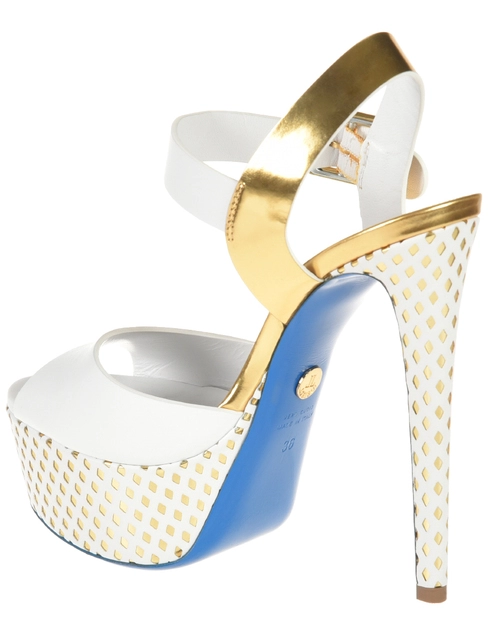 женские белые Босоножки Loriblu 59072bianco_white - фото-2