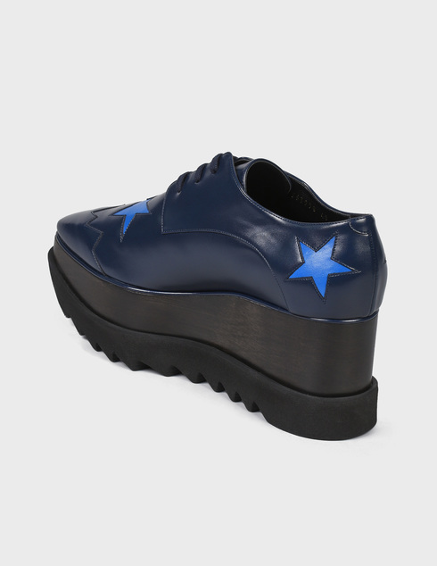 женские синие Туфли Stella Mccartney 4648-blue - фото-2