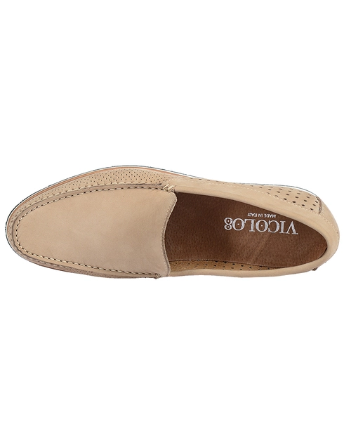 бежевые мужские Мокасины Vicolo8 30_beige 4295 грн