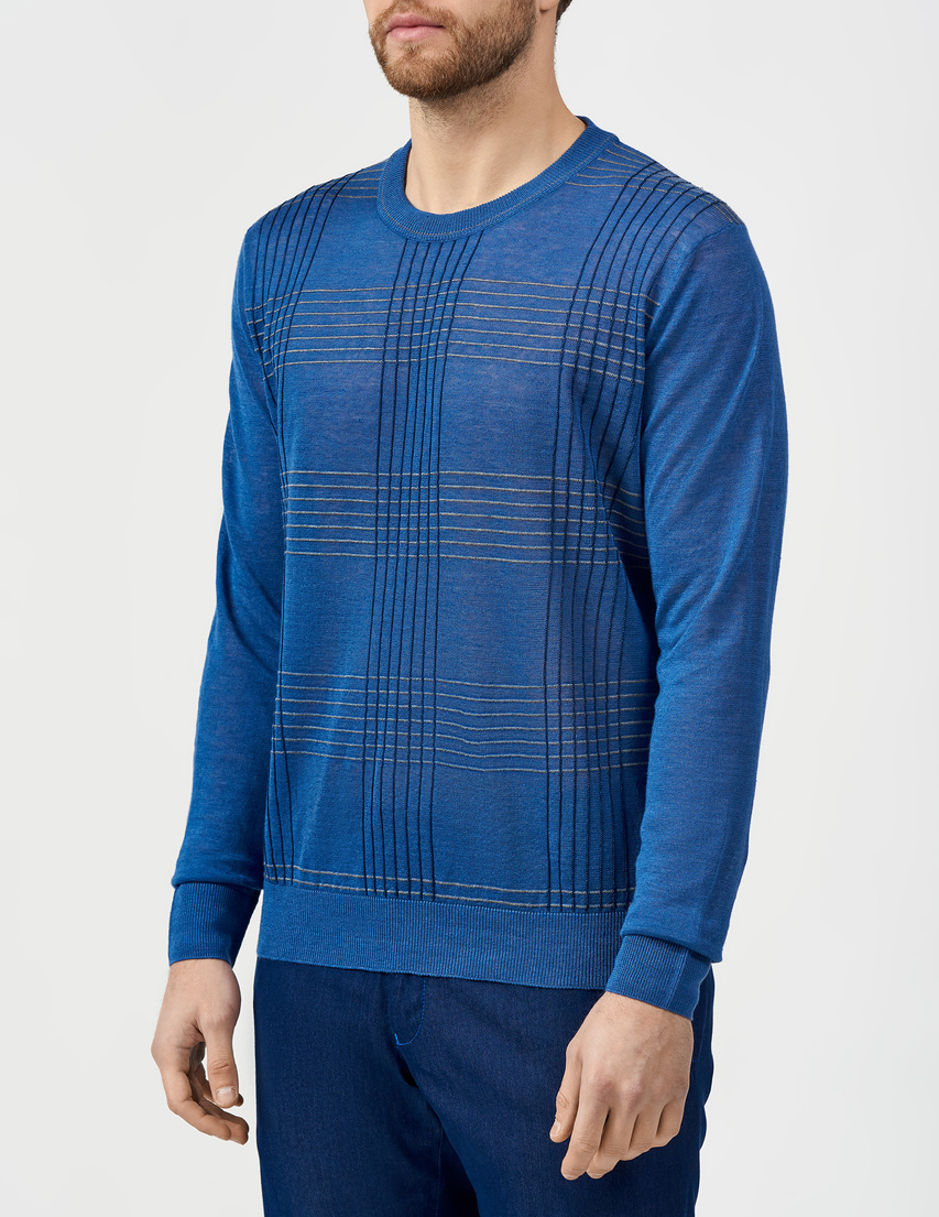 Brioni Br-UMQ90L-P8K17-4313-blue фото-2