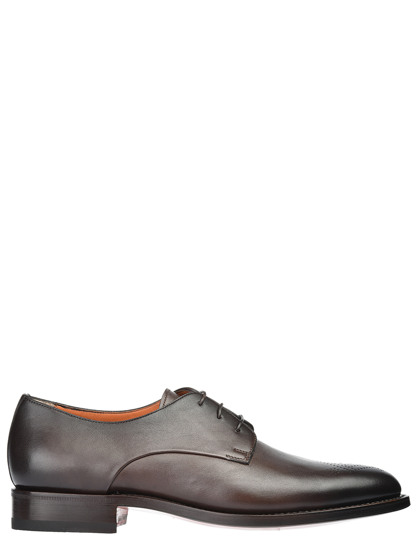 Мужские дерби Santoni S15949_brown