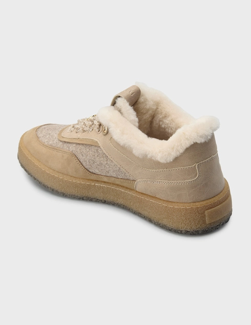 женские бежевые Кеды Helena Soretti kassa2604_beige - фото-2
