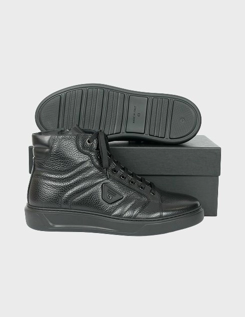 черные мужские Ботинки Giampiero Nicola 66219 10786 грн