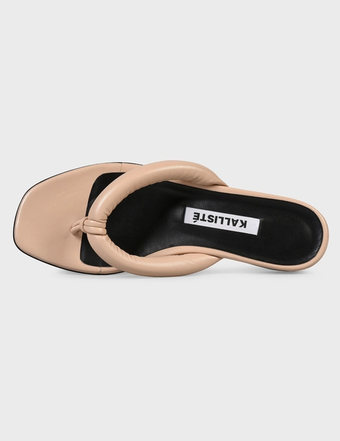 бежевые женские Пантолеты Kalliste 5489-beige 10716 грн