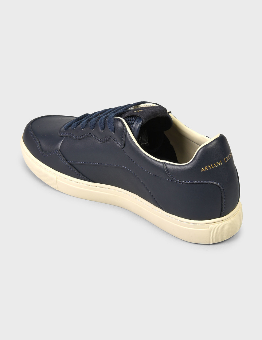 мужские синие Кеды Armani Exchange XUX078-XV235-00285-blue - фото-2