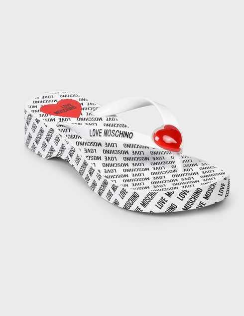 белые Пантолеты Love Moschino AGR-28174-white