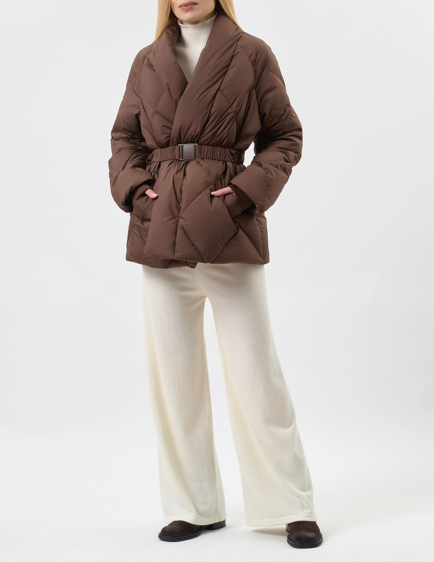 Пуховик Vicolo TF0087_brown_235020 (Коричневий) в інтернет