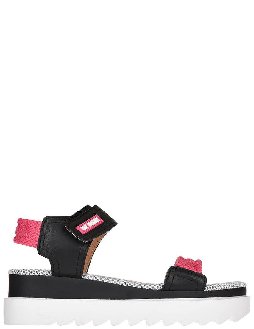 Женские босоножки Love Moschino 16275-К-R-fuxia_black