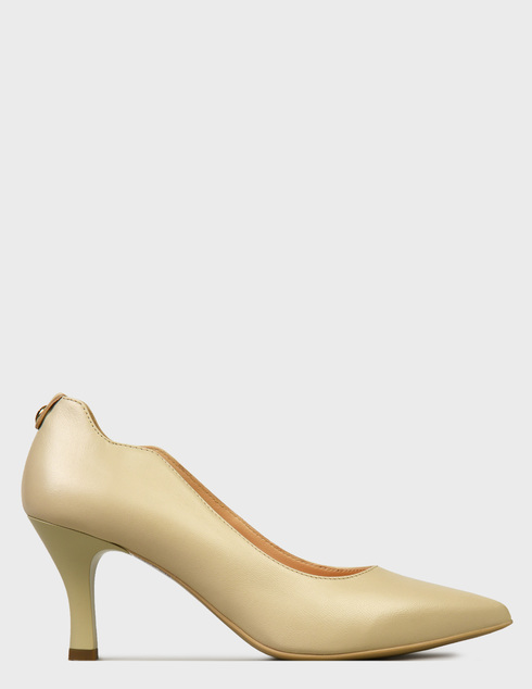 женские бежевые кожаные Туфли Nero Giardini 313470_beige - фото-5