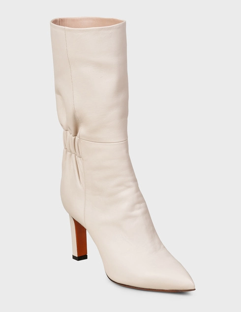 бежевые Полусапоги Santoni Sant-AW19-WSKK57574HI2CNPEI75-beige