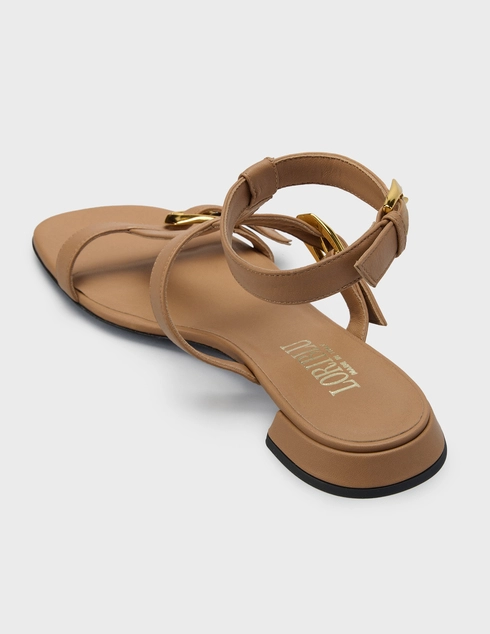 женские бежевые Сандалии Loriblu 6E15LK10-K1001 - фото-2