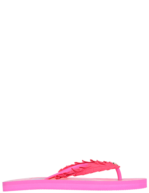 женские розовые силиконовые Пантолеты Just Cavalli В94214С_pink - фото-5