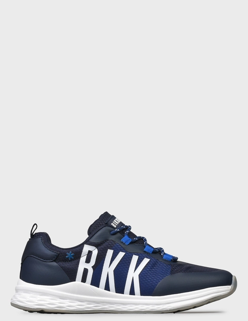 женские синие текстильные Кроссовки Bikkembergs BKK800BLU-blue - фото-5