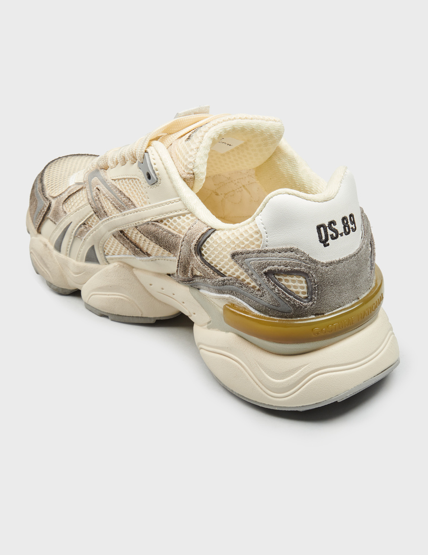 женские бежевые Кроссовки Costume National 27902-К-R_beige - фото-2