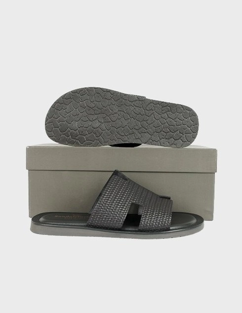 черные Шлепанцы The Sandals Factory 7805 размер - 40; 44