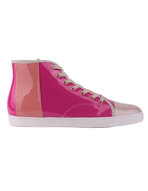 женские розовые Кеды Bikkembergs 107011 - фото-2