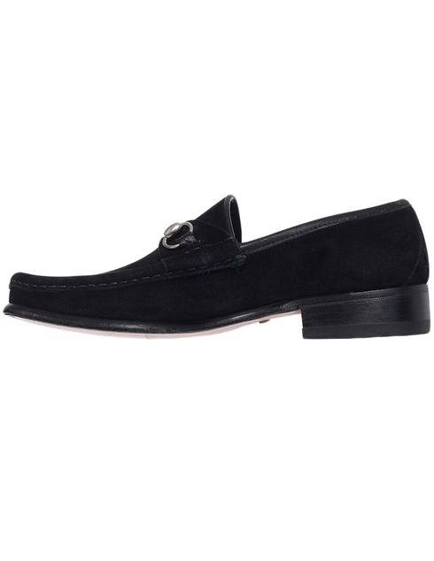 мужские черные Лоферы Gucci 3275_black - фото-2