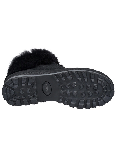 женские черные кожаные Ботинки Bogner 293-7752-01-BLACK - фото-5