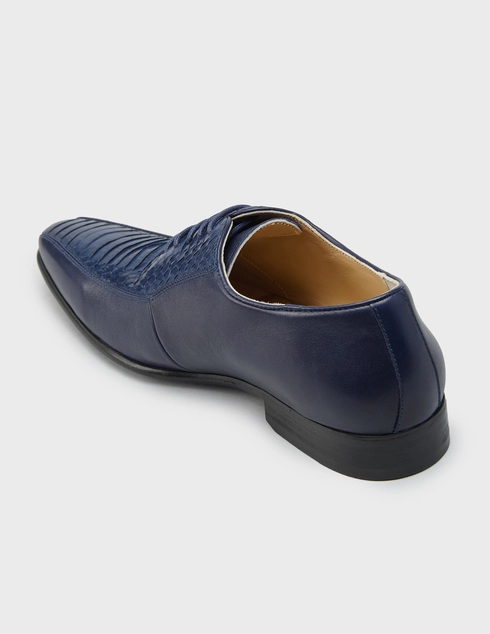 мужские синие Оксфорды ARTIOLI 052-26B-538_blue - фото-2