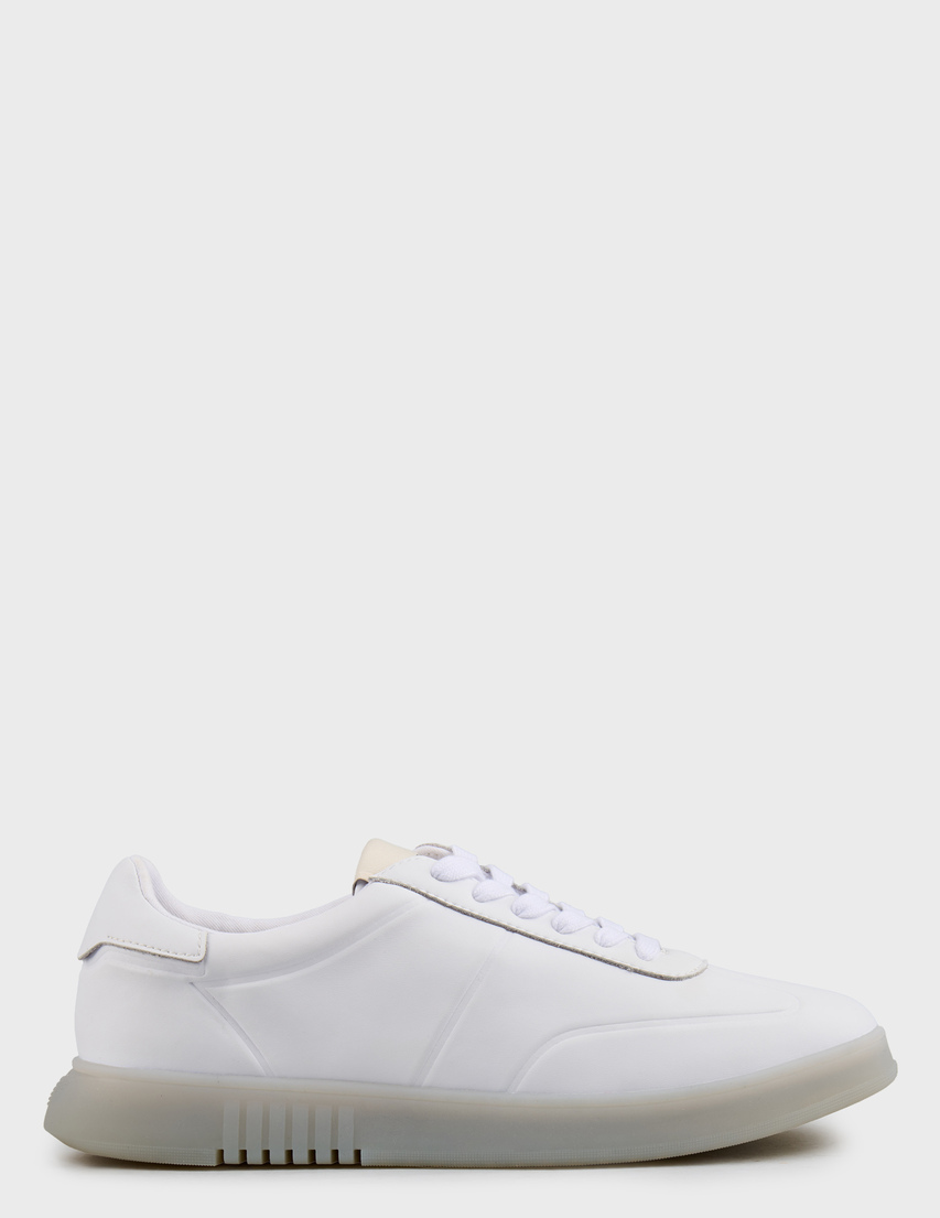 мужские белые кожаные Кроссовки Emporio Armani 694-01015_white - фото-5