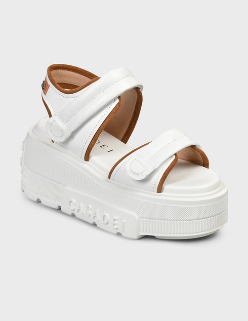 белые Босоножки Casadei AGR-943-white