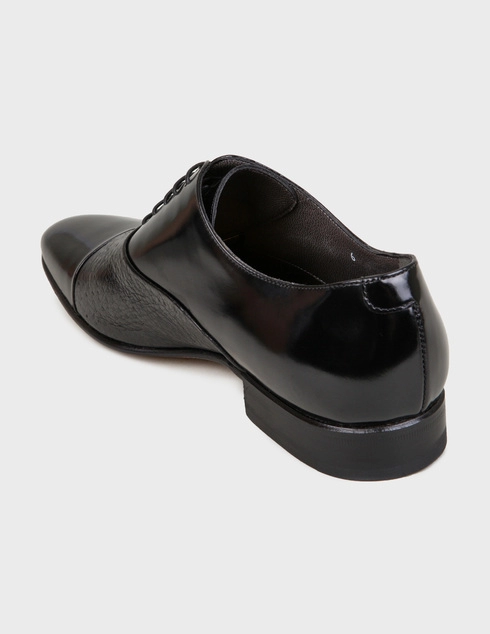 мужские черные Оксфорды Moreschi 710-black - фото-2