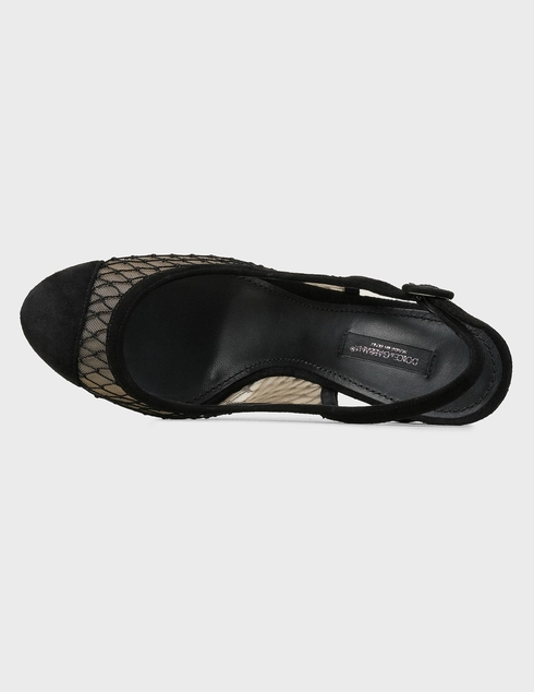черные женские Босоножки Dolce & Gabbana CG0135-black 9135 грн