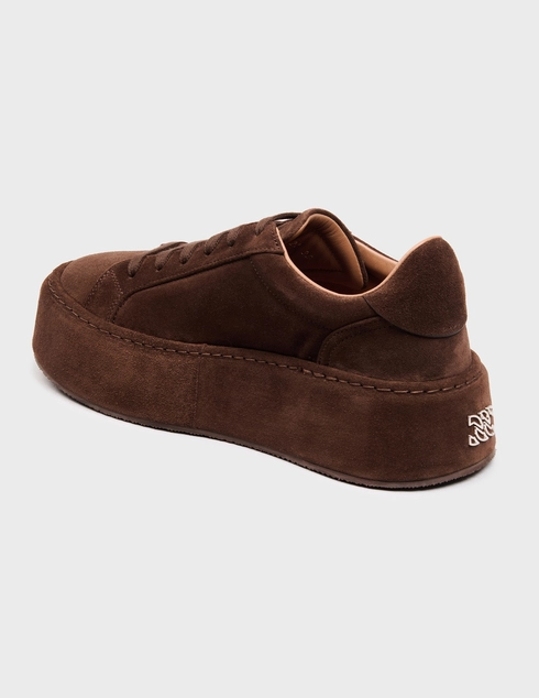 женские коричневые Кеды Casadei 216_brown - фото-2