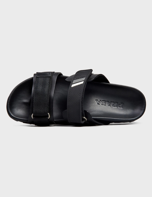 черные мужские Шлепанцы Prada 2X3002-Nero_black 16792 грн