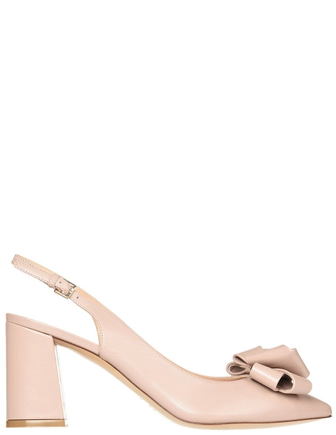 женские бежевые кожаные Босоножки Dyva 6821_beige - фото-5