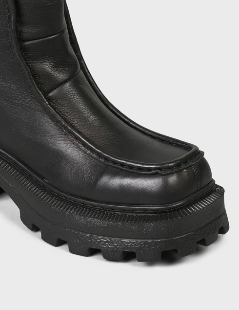 женские черные кожаные Ботинки Massimo Granieri 01YOnis-black - фото-5