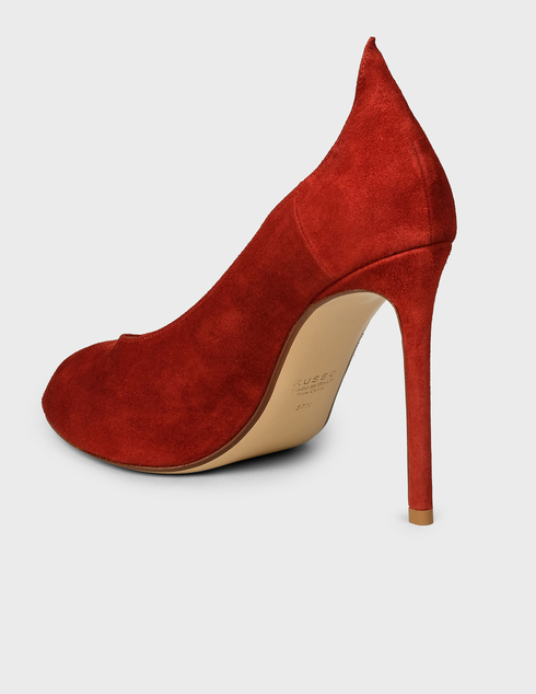 женские красные Туфли Francesco Russo RIP604№201-bordo - фото-2