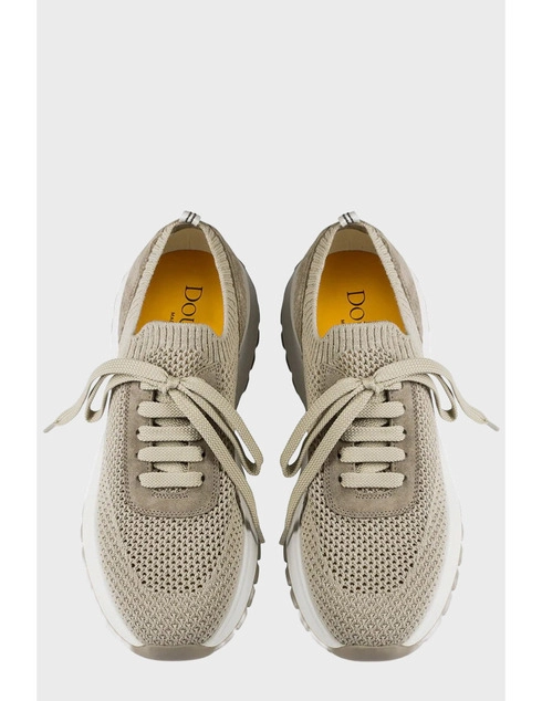 женские бежевые Кроссовки Doucal'S DOUCALS_236 - фото-2