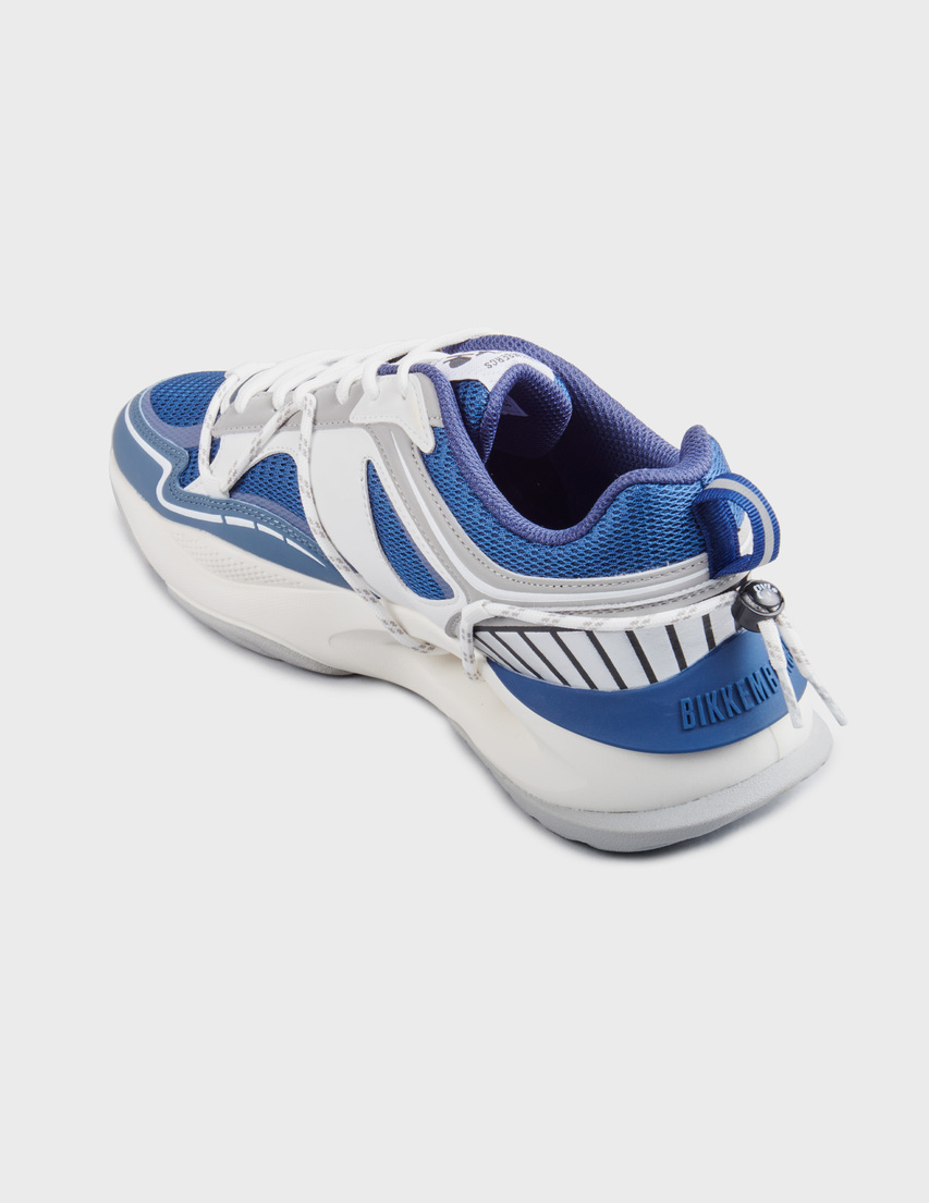 мужские синие Кроссовки Bikkembergs 27118--blu-mix_blue - фото-2