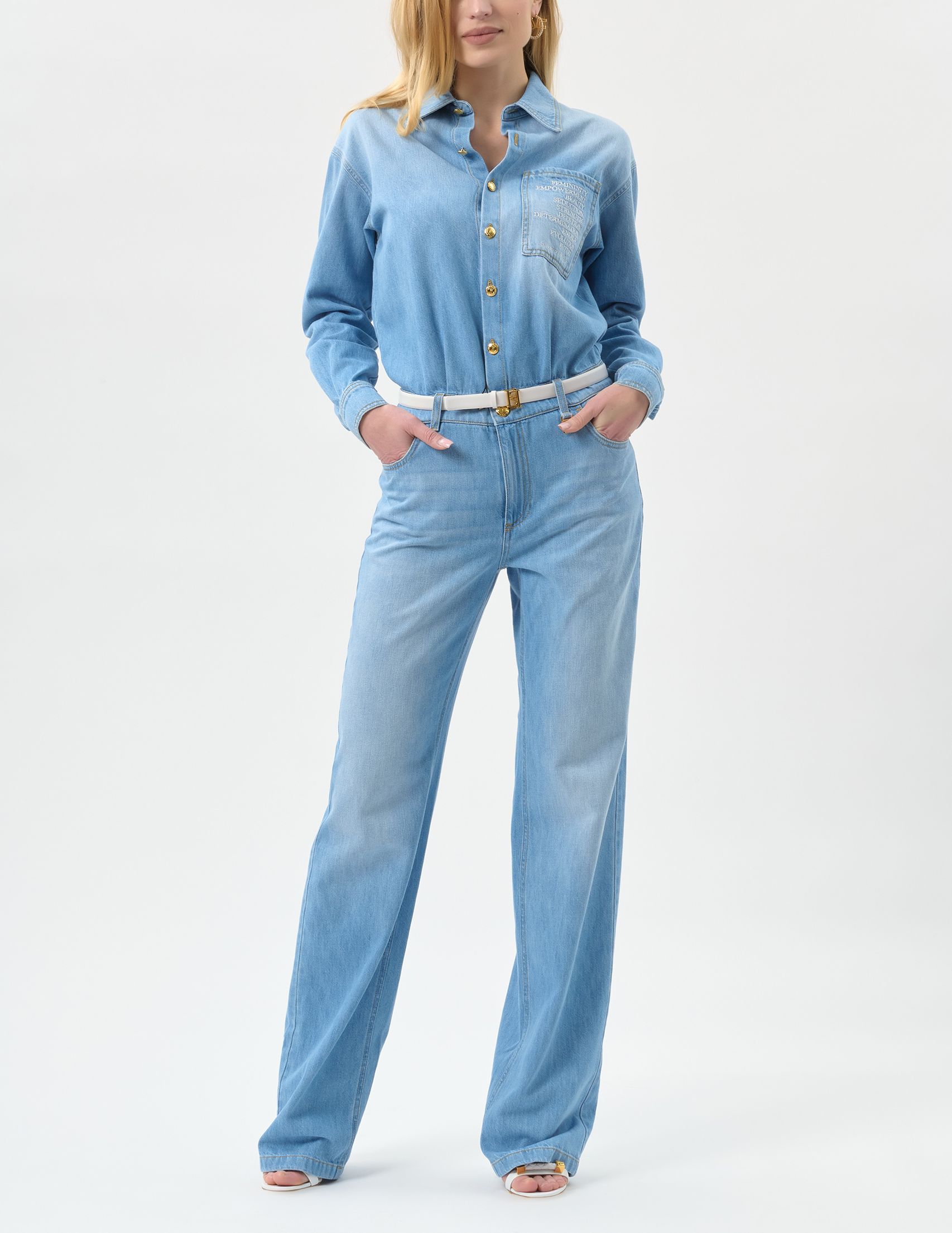 

Комбинезон, Голубой